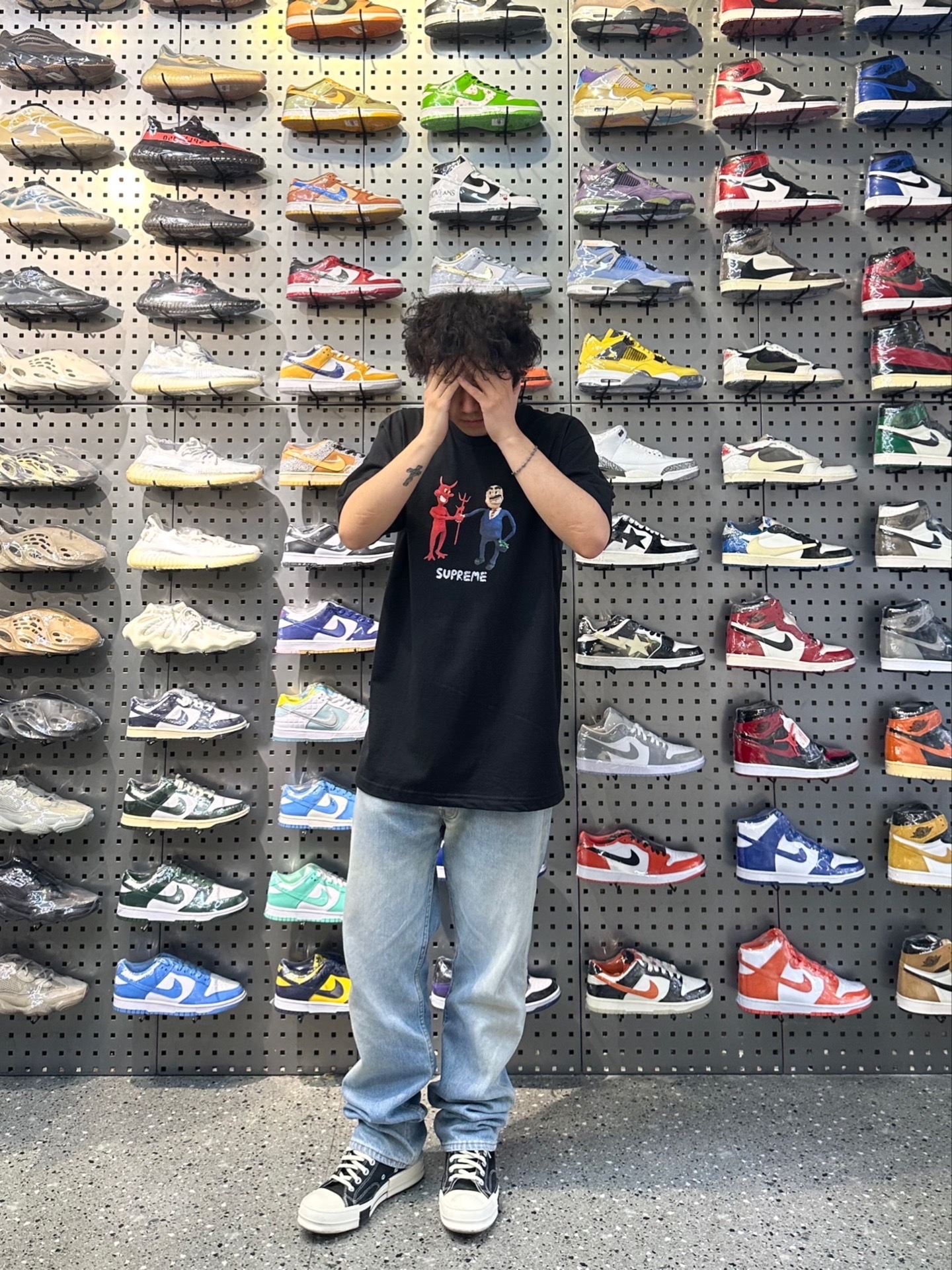 Supreme 23SS BUSINESS TEE 悪魔との取引柄半袖 T シャツ