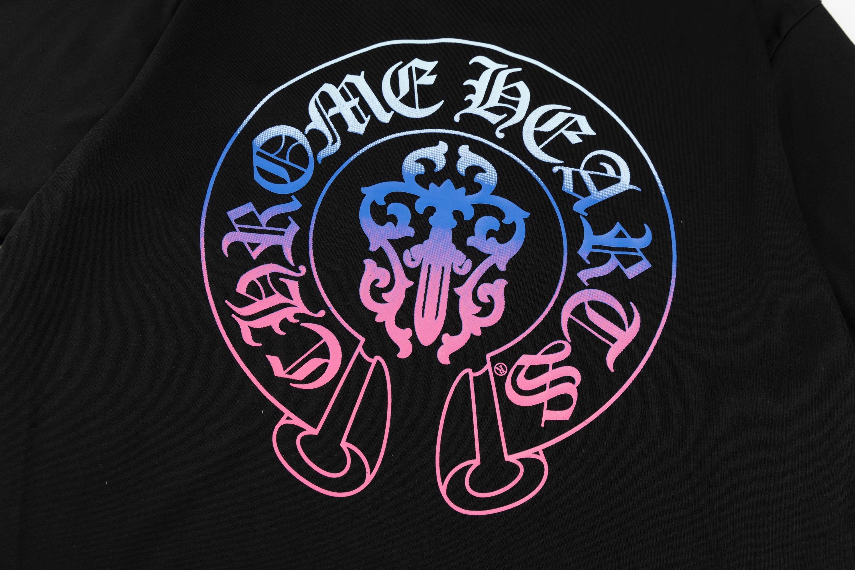 Chrome Hearts】グラデーション ダガー Tシャツ 黒 H0100