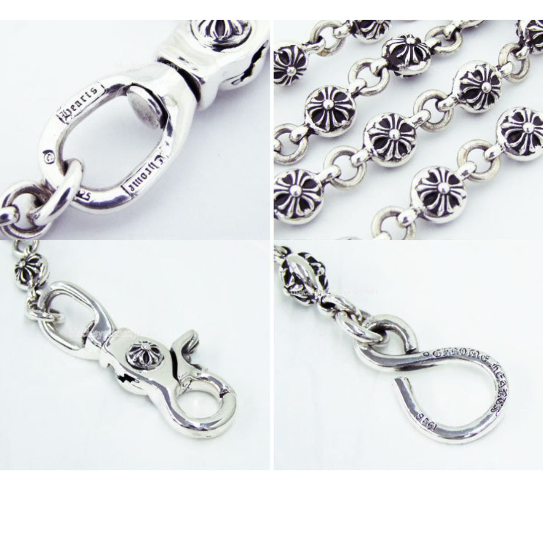 CHROME HEARTS/クロムハーツ】 クロスボール ウォレットチェーン